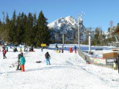 Skiing in the High Tatras